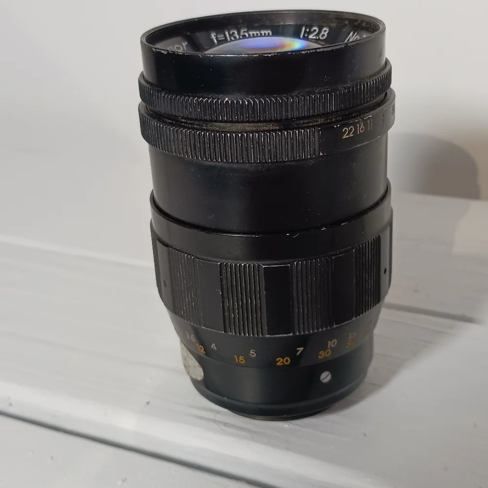 Camera Lens Soligor f=135mm 1:2.8 No.T 17611